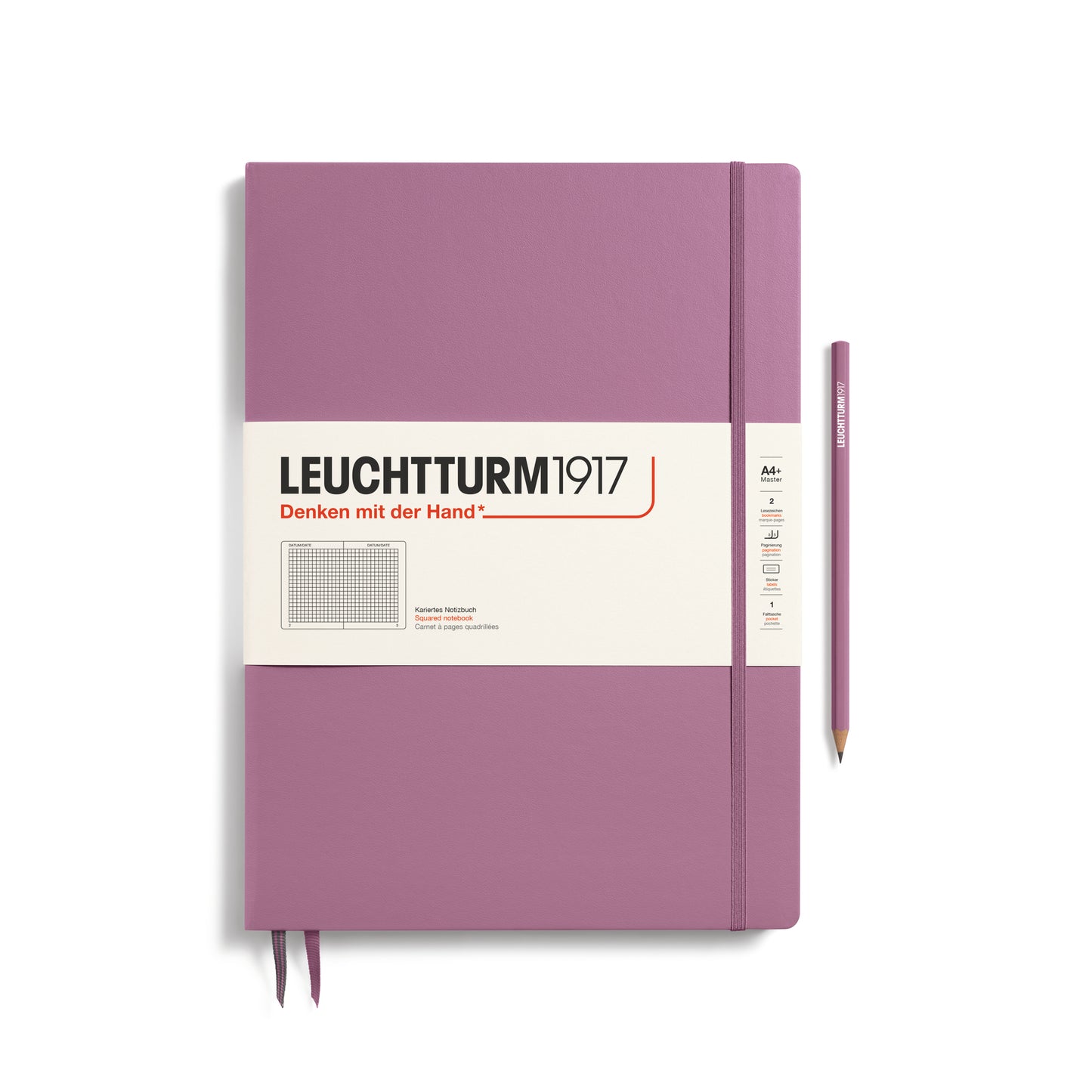 Master A4+ Slim Hardcover Notebook