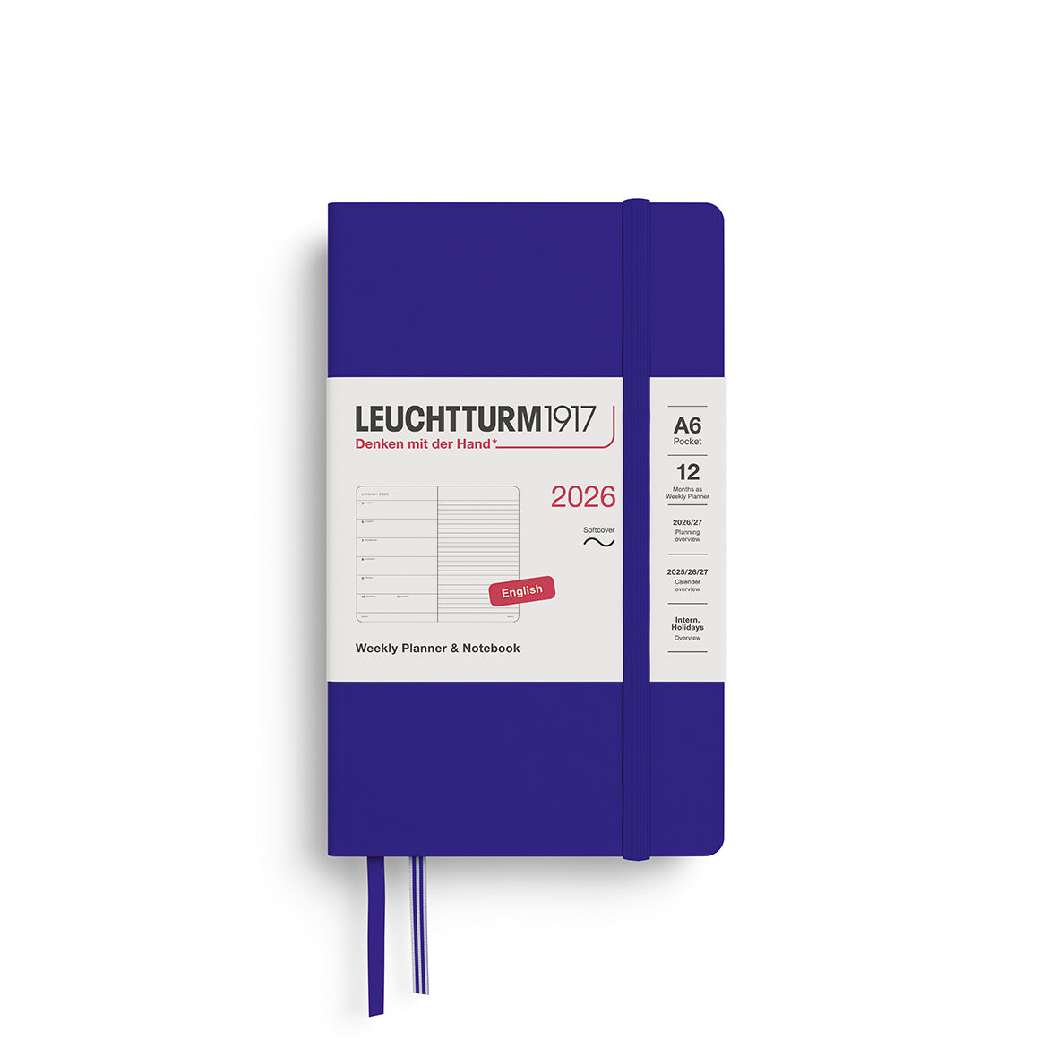 Weekly Planner & Notebook 2026 Softcover
