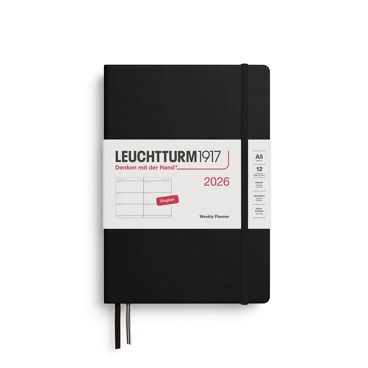 Weekly Planner 2026 Hardcover