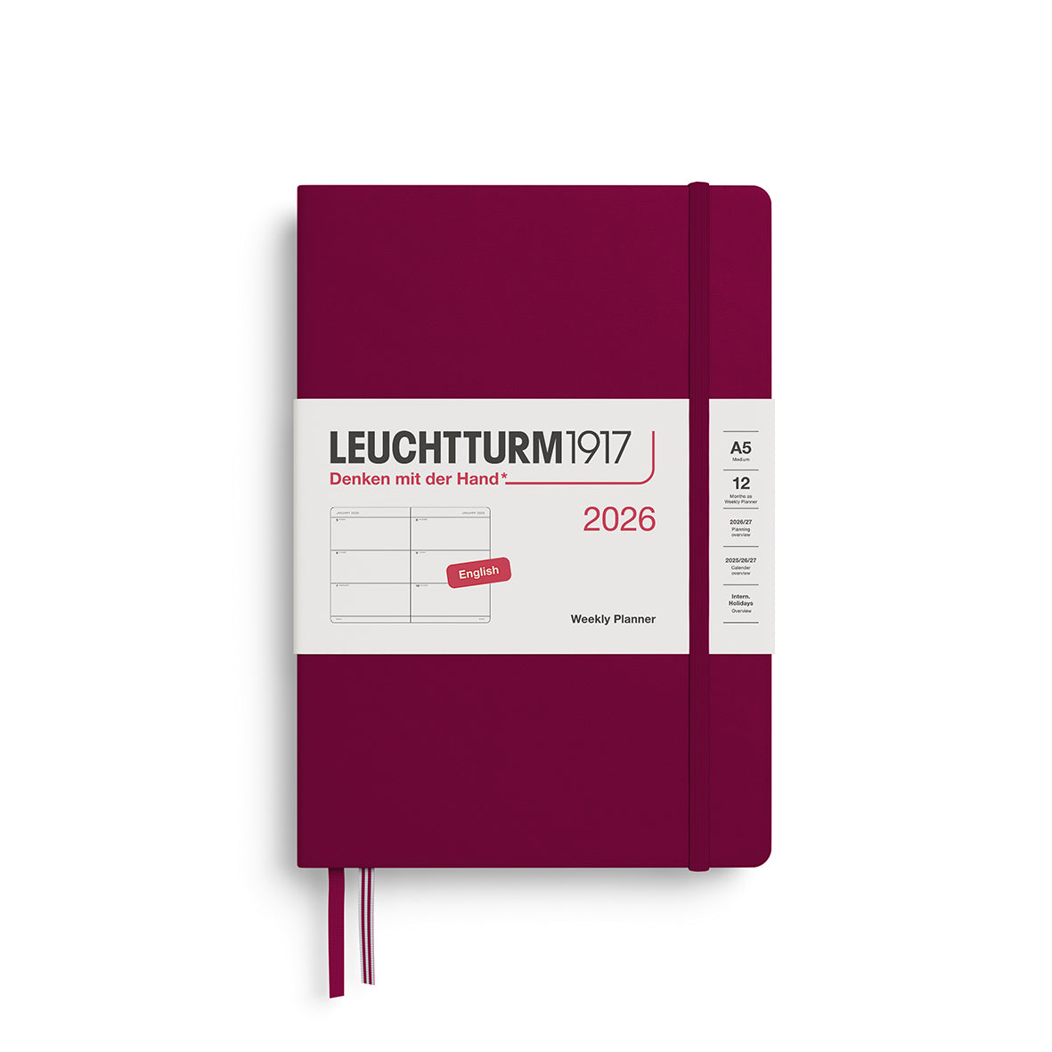 Weekly Planner 2026 Hardcover