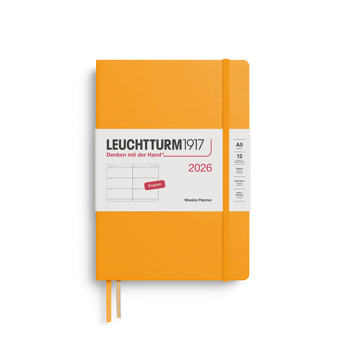 Weekly Planner 2026 Hardcover