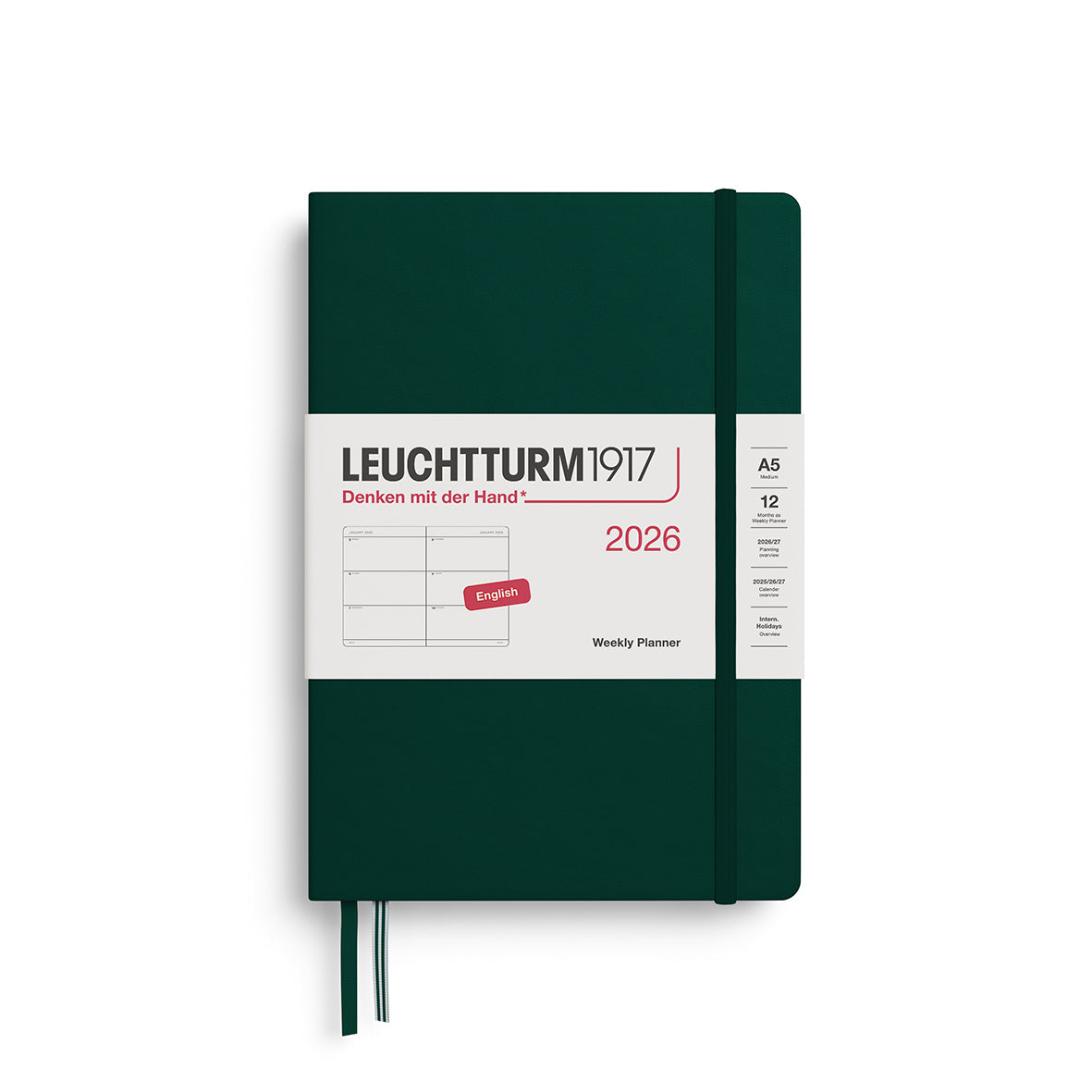 Weekly Planner 2026 Hardcover