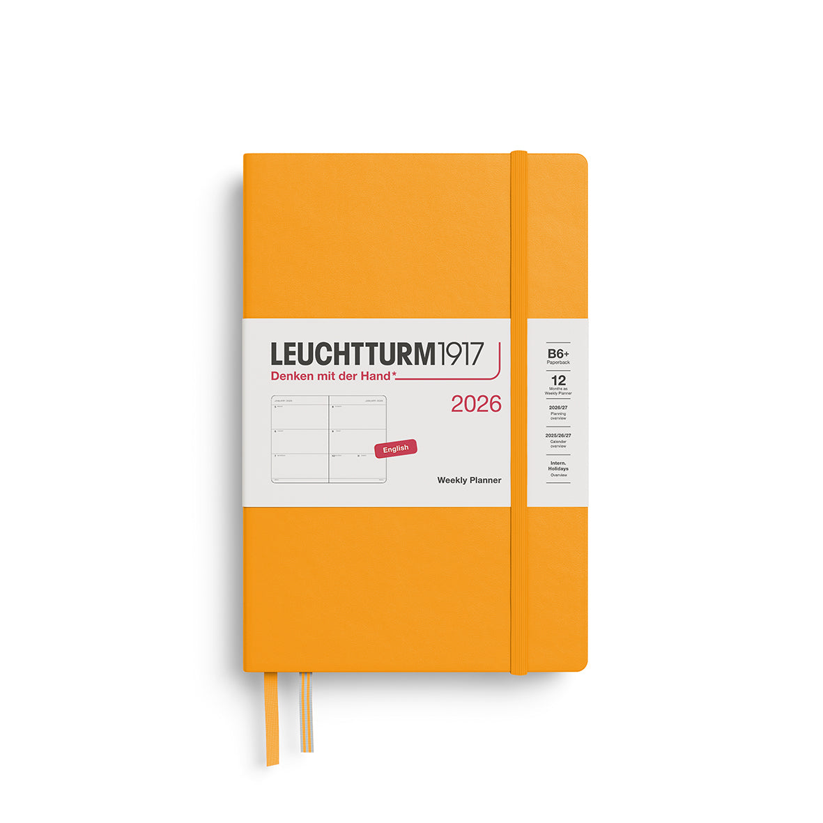 Weekly Planner 2026 Hardcover