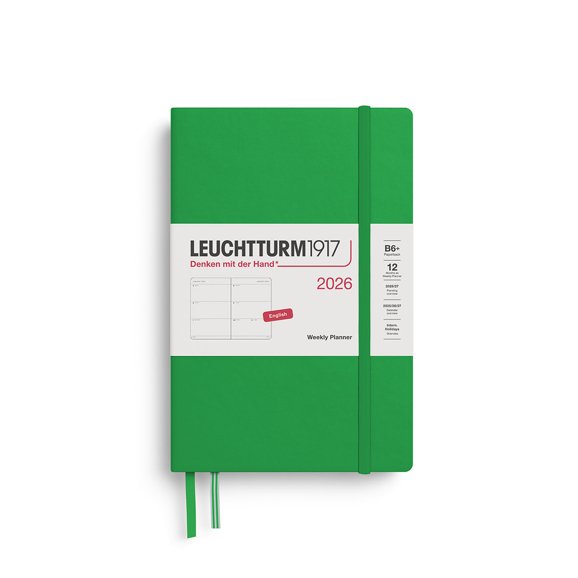 Weekly Planner 2026 Hardcover