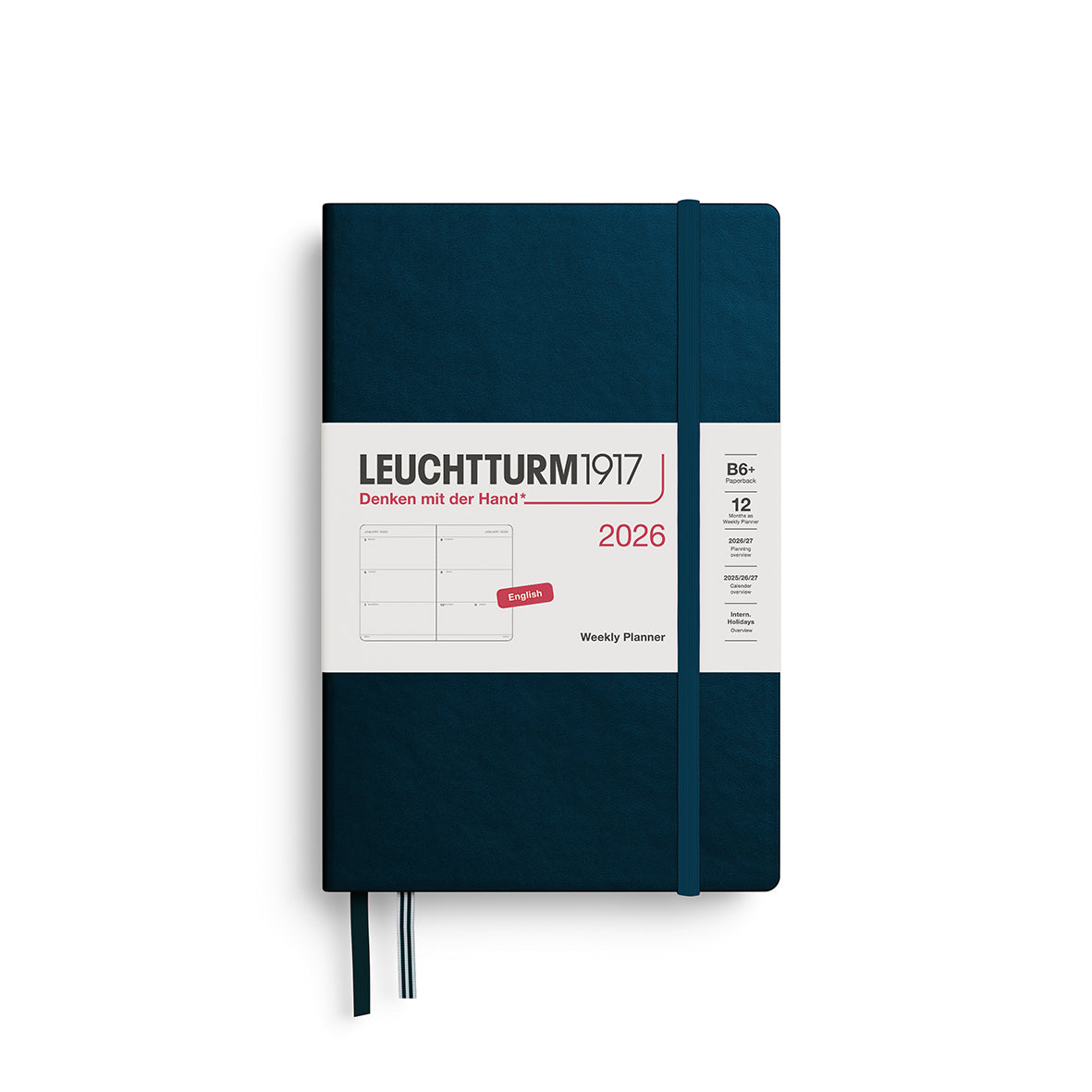 Weekly Planner 2026 Hardcover