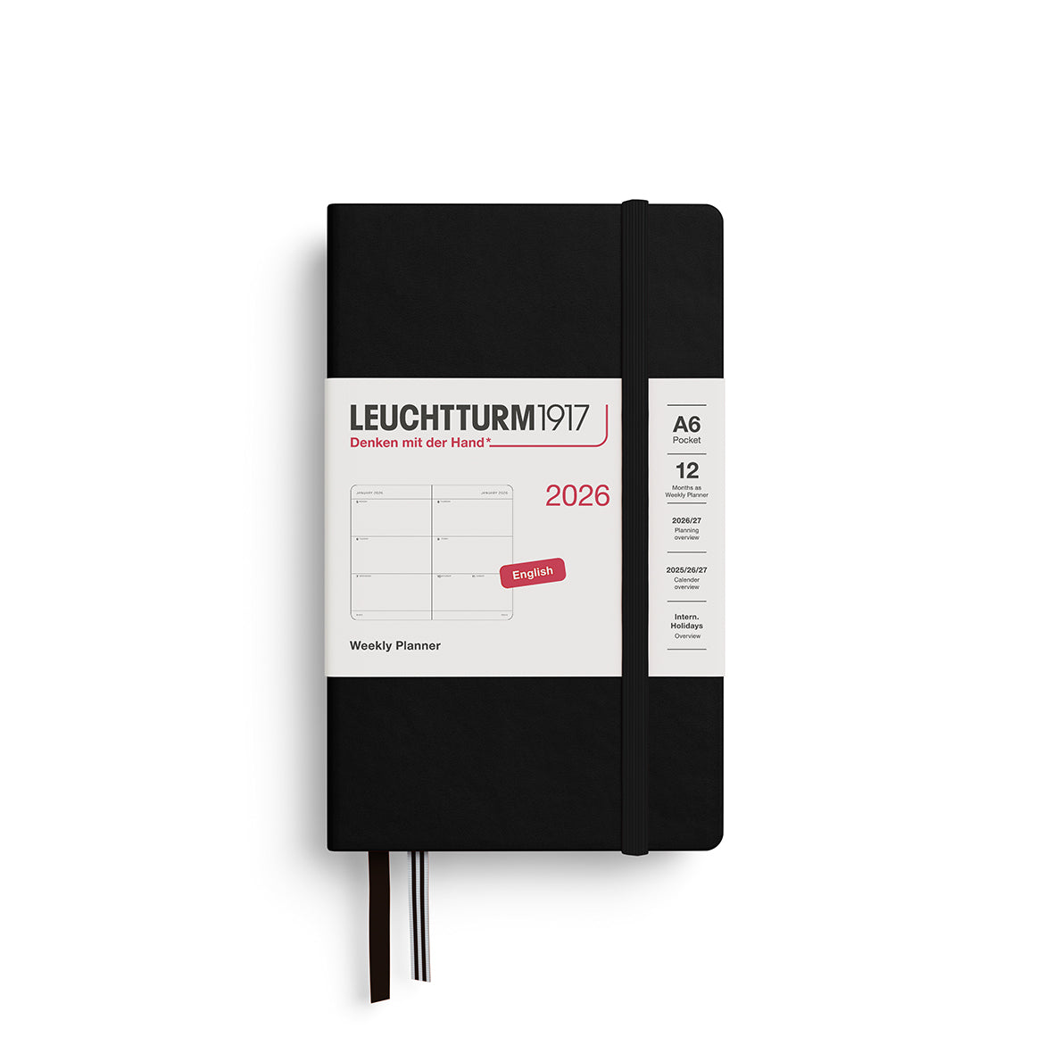 Weekly Planner 2026 Hardcover