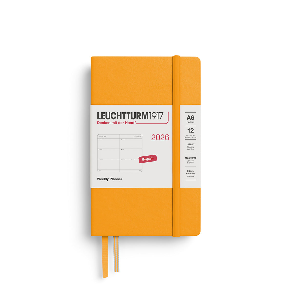 Weekly Planner 2026 Hardcover