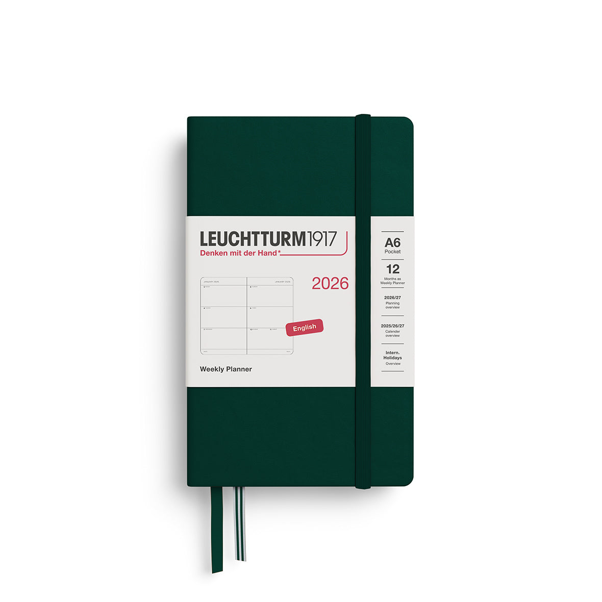 Weekly Planner 2026 Hardcover