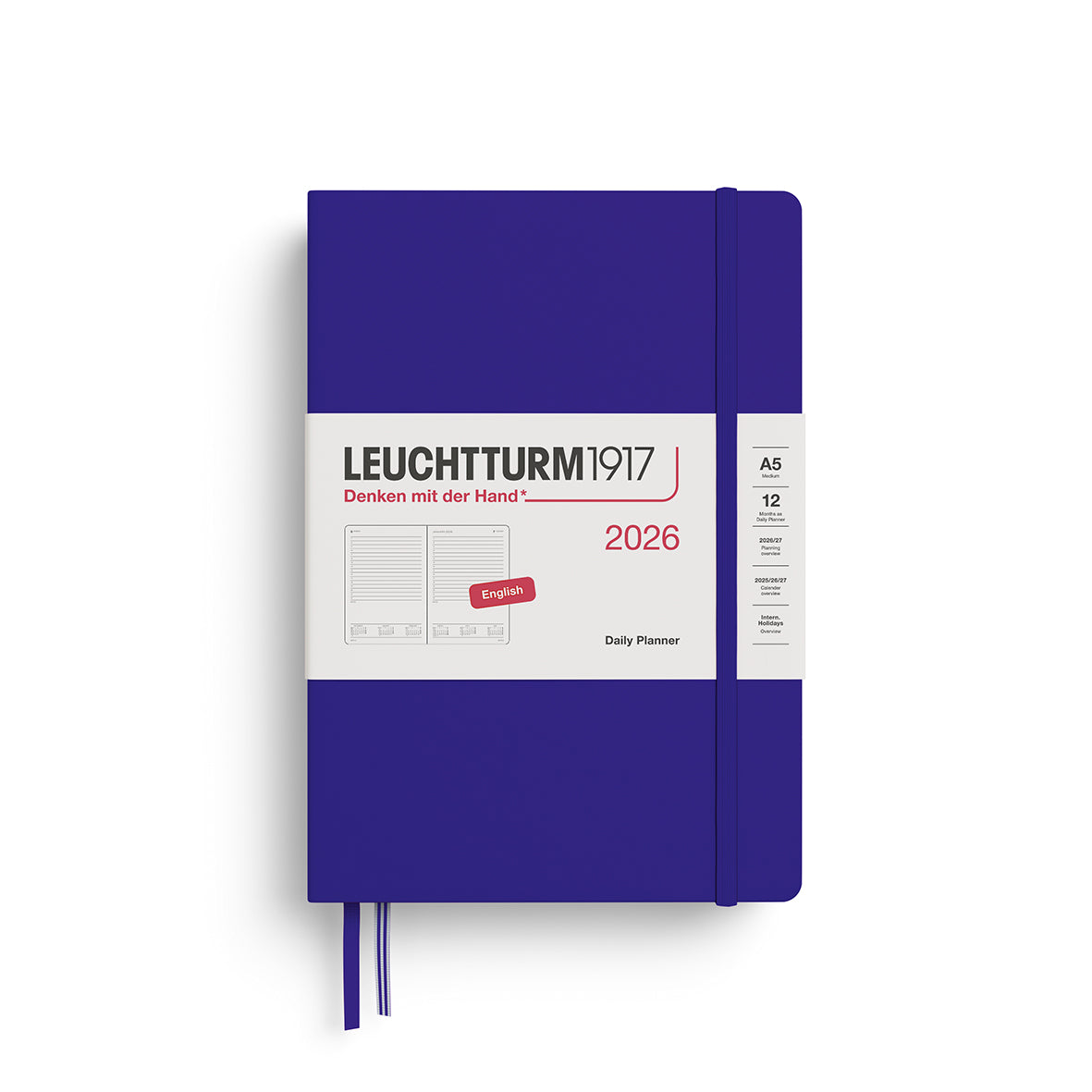 Daily Planner 2026 Hardcover