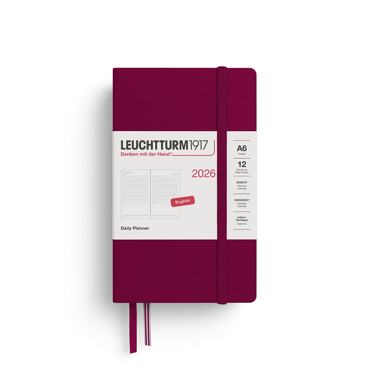 Daily Planner 2026 Hardcover