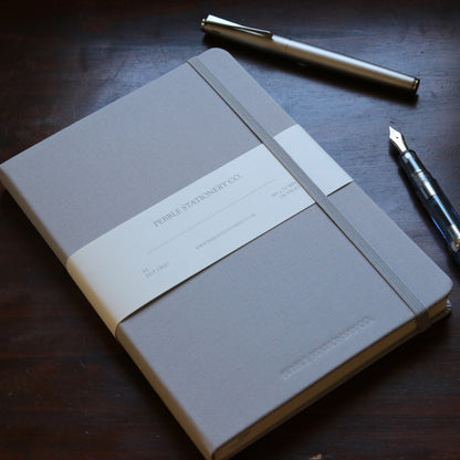 A5 Dotted Cosmo Air Light Linen Hardcover Notebook