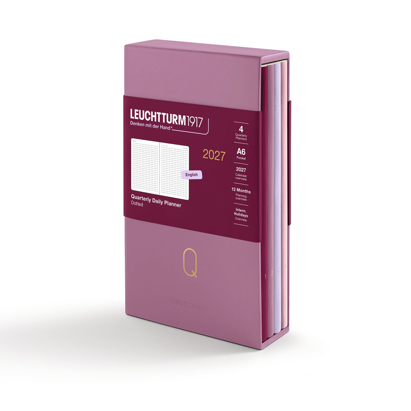 Quarterly Daily Planner 2027