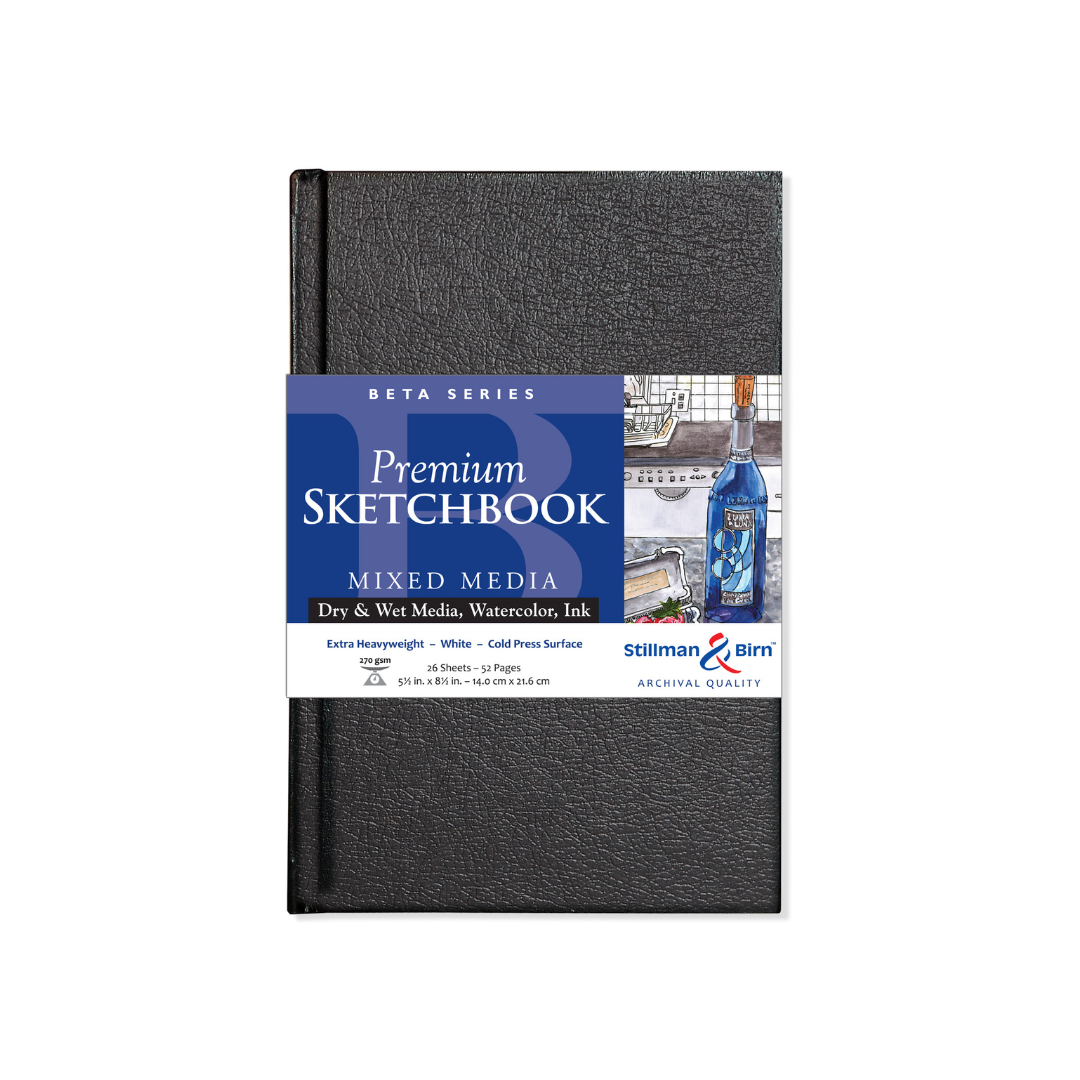 A5 Hardcover Sketchbook (5.5" x 8.5")