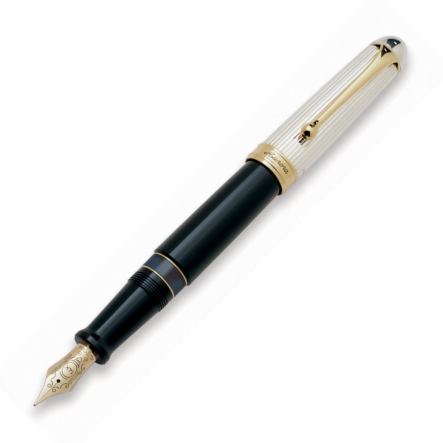 Ottantotto 88 Silver & Resin Piston-Filler Fountain Pen