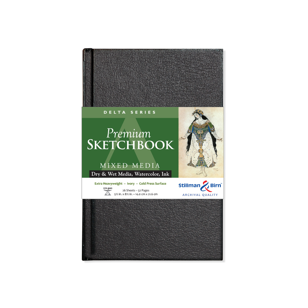 A5 Hardcover Sketchbook (5.5" x 8.5")