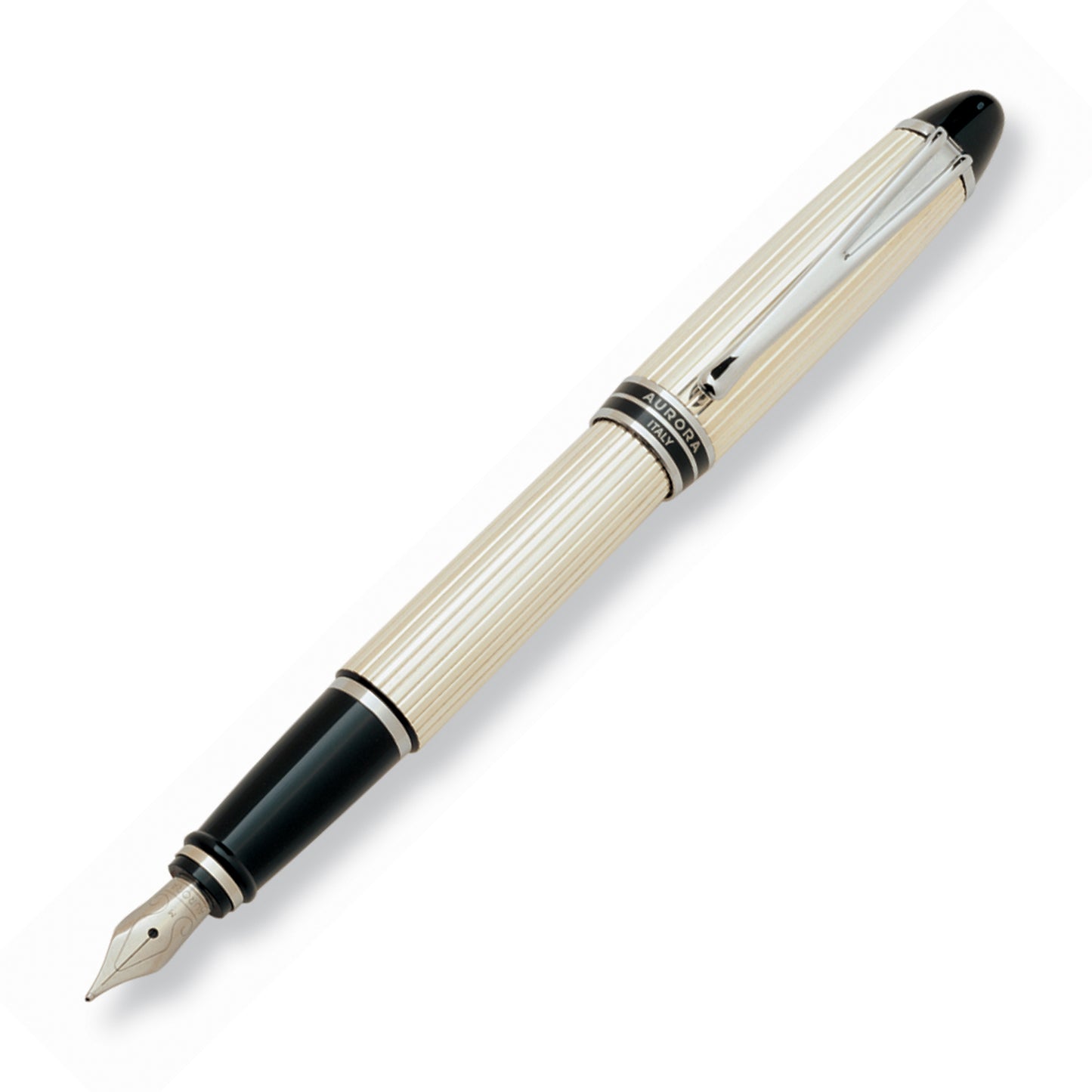 Ipsilon Silver Fountain Pen