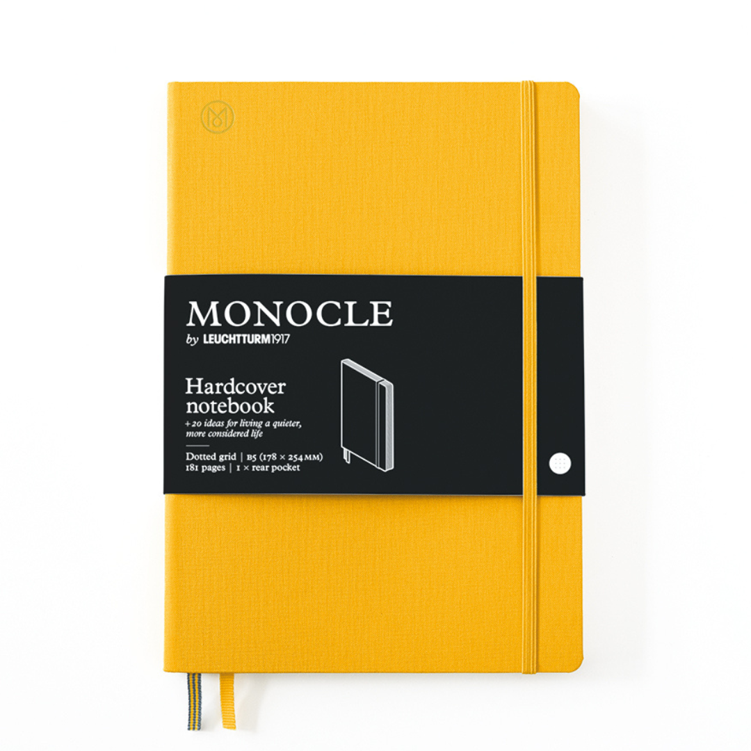B5 Dotted Linen Hardcover Notebook