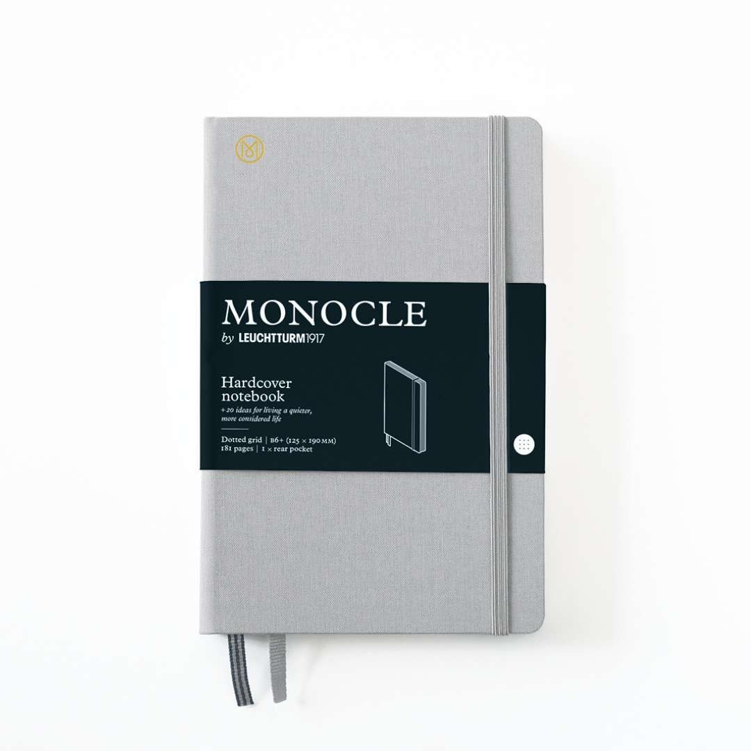 B6+ Dotted Linen Hardcover Notebook