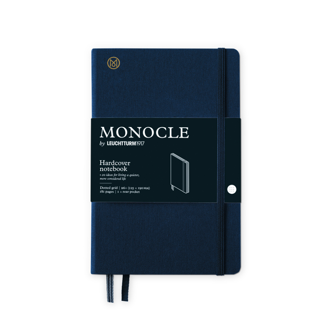 B6+ Dotted Linen Hardcover Notebook