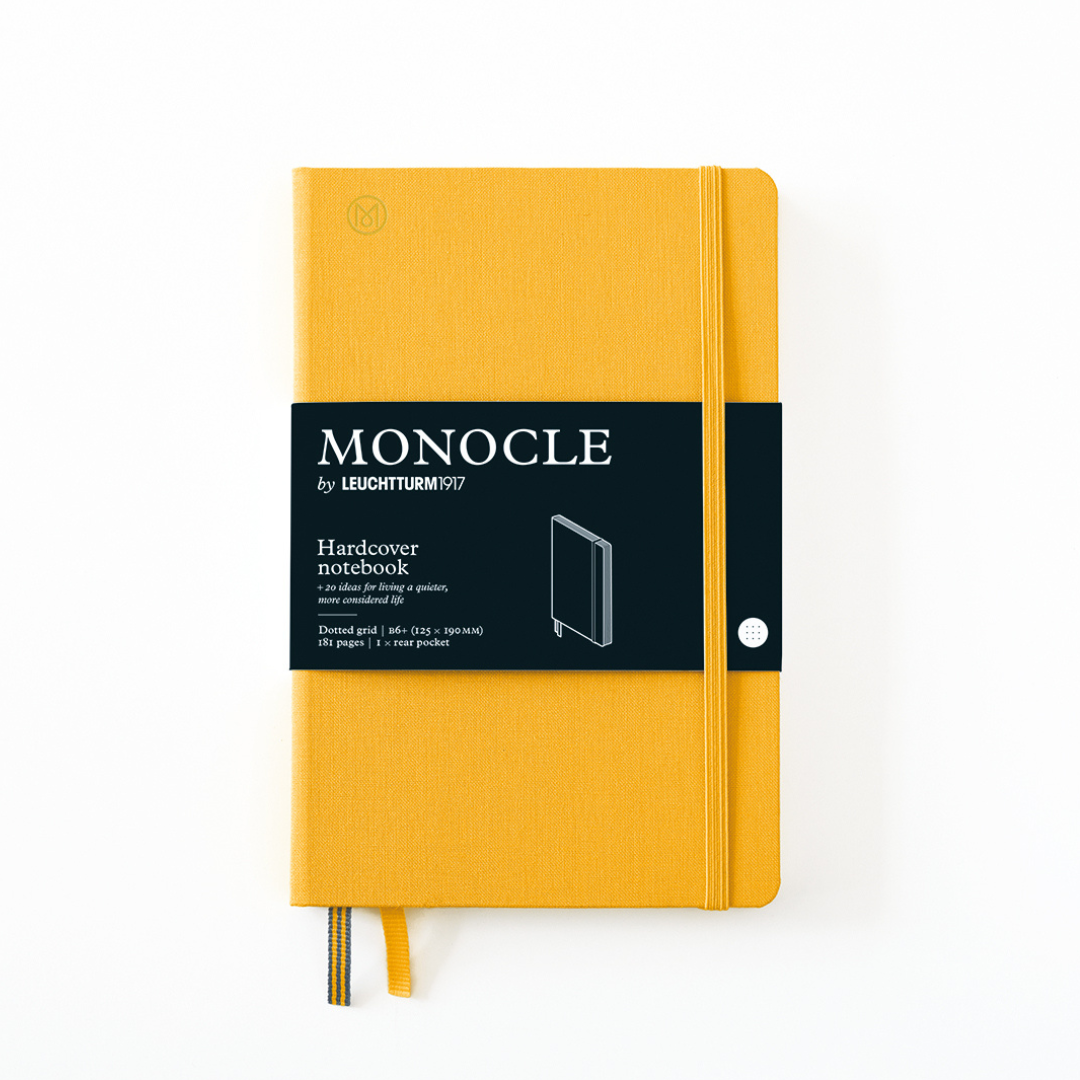 B6+ Dotted Linen Hardcover Notebook