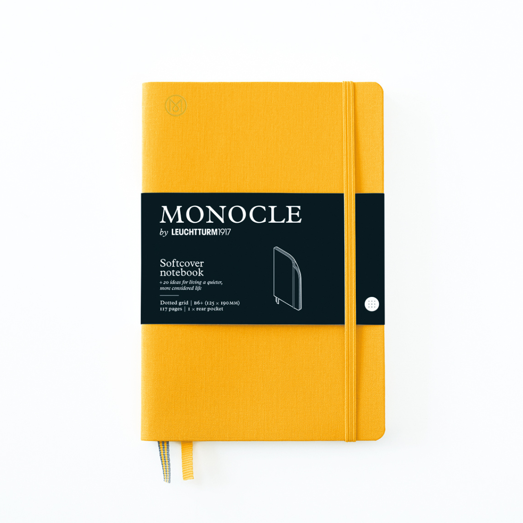 B6+ Dotted Linen Softcover Notebook