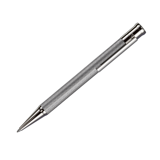 design04 Ballpoint Pen Sterling Silver Guilloche