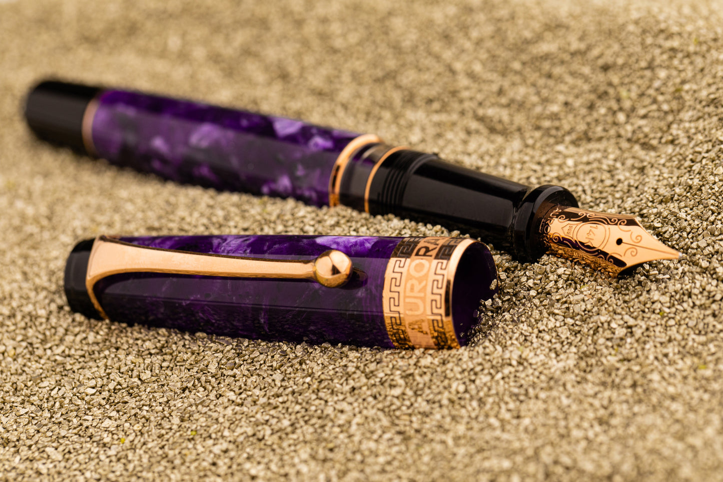 Optima Auroloide Rose Gold Ballpoint Pen