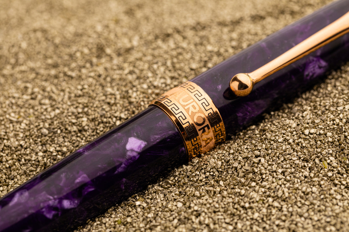 Optima Auroloide Rose Gold Ballpoint Pen