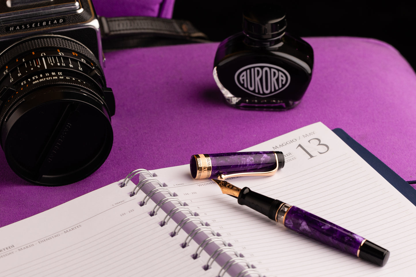 Optima Auroloide Rose Gold Ballpoint Pen