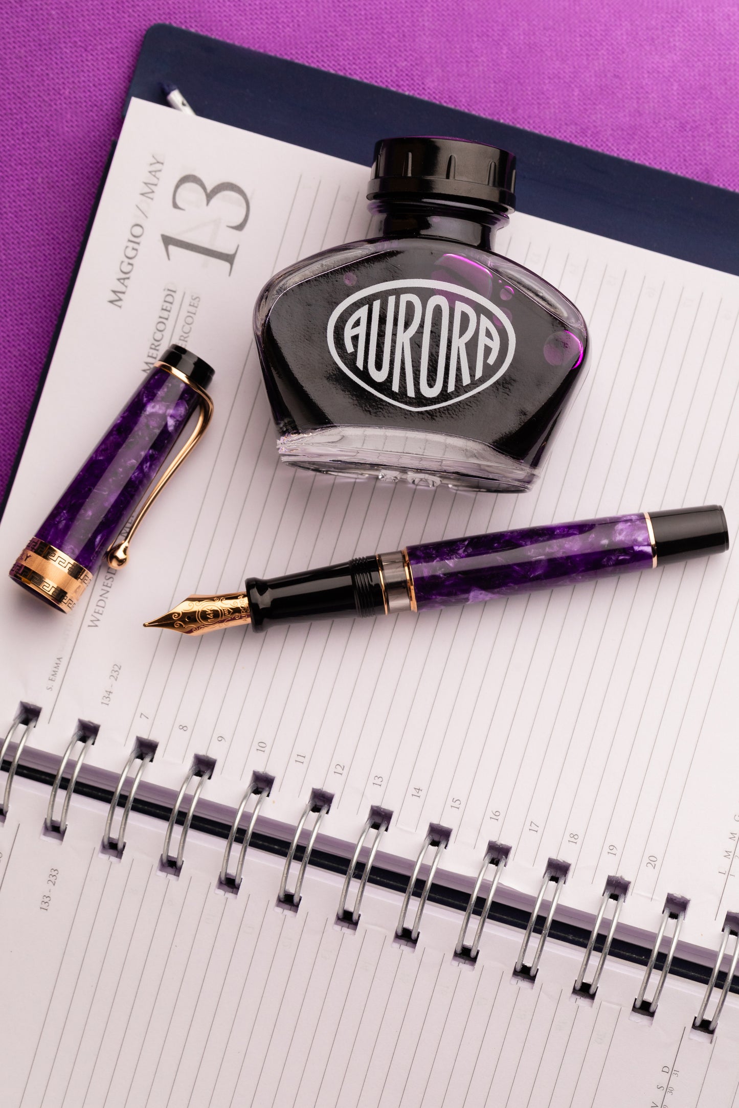 Optima Auroloide Rose Gold Ballpoint Pen