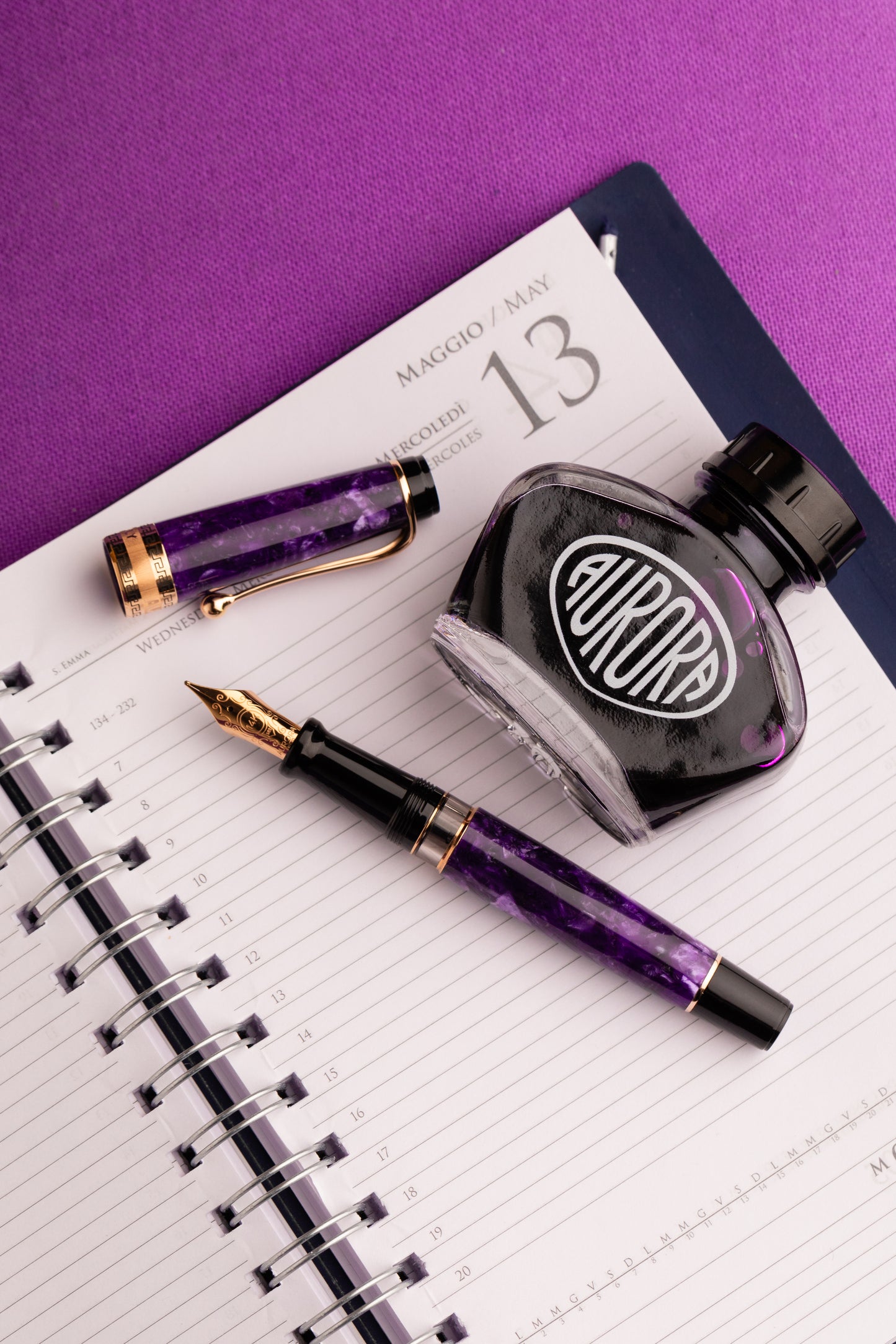 Optima Auroloide Rose Gold Ballpoint Pen