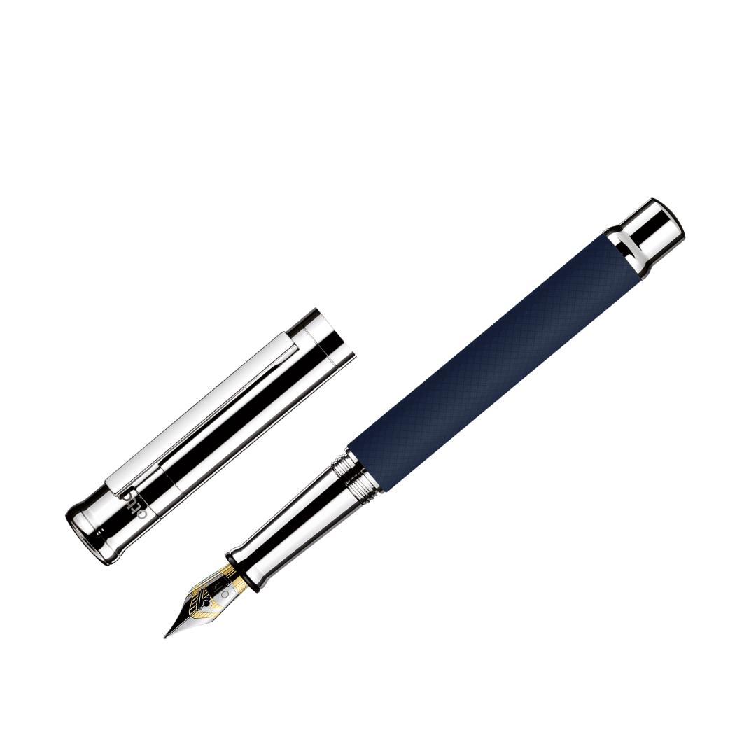 design04 Fountain Pen Checkered Guilloche