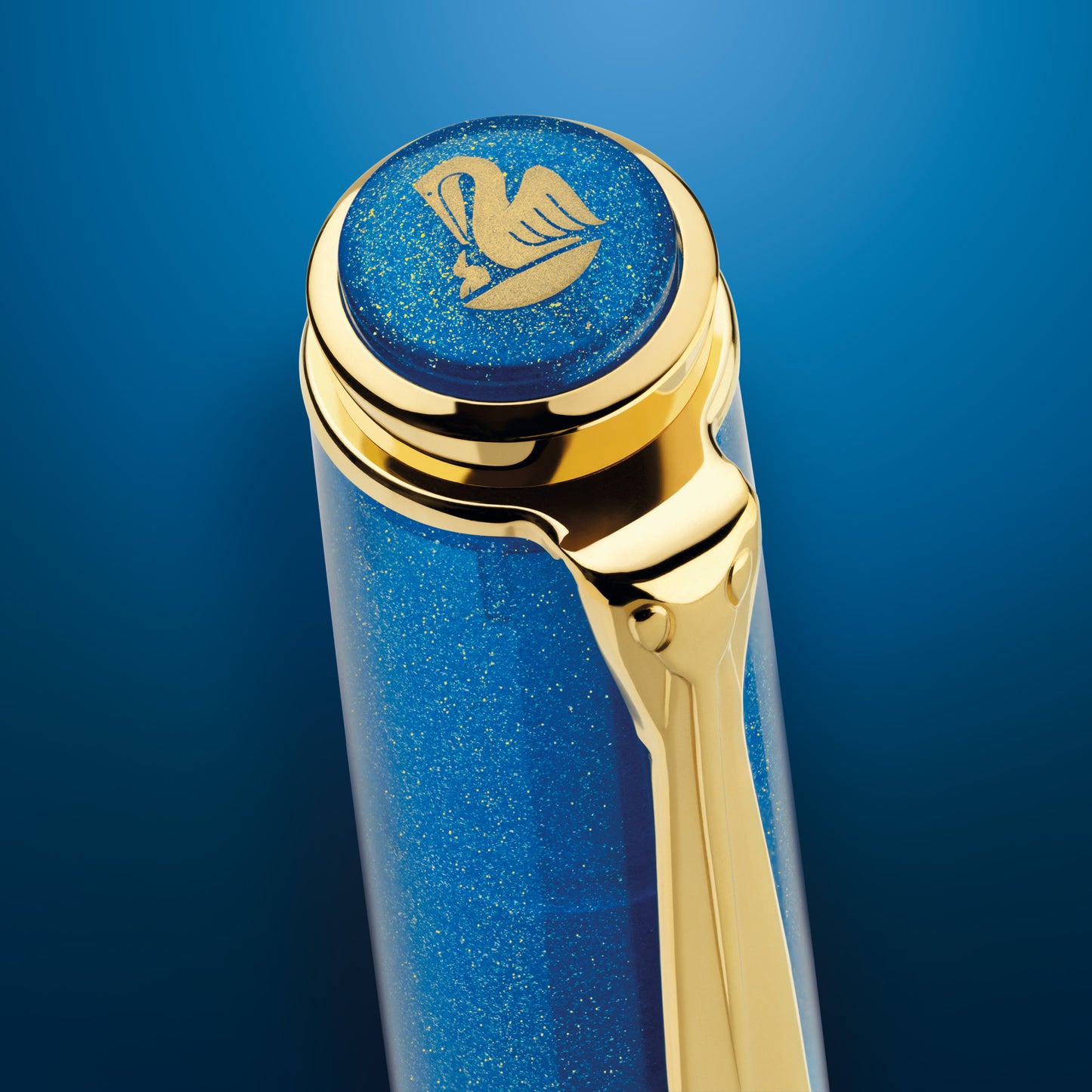 Classic M200 Golden Lapis Special Edition Fountain Pen