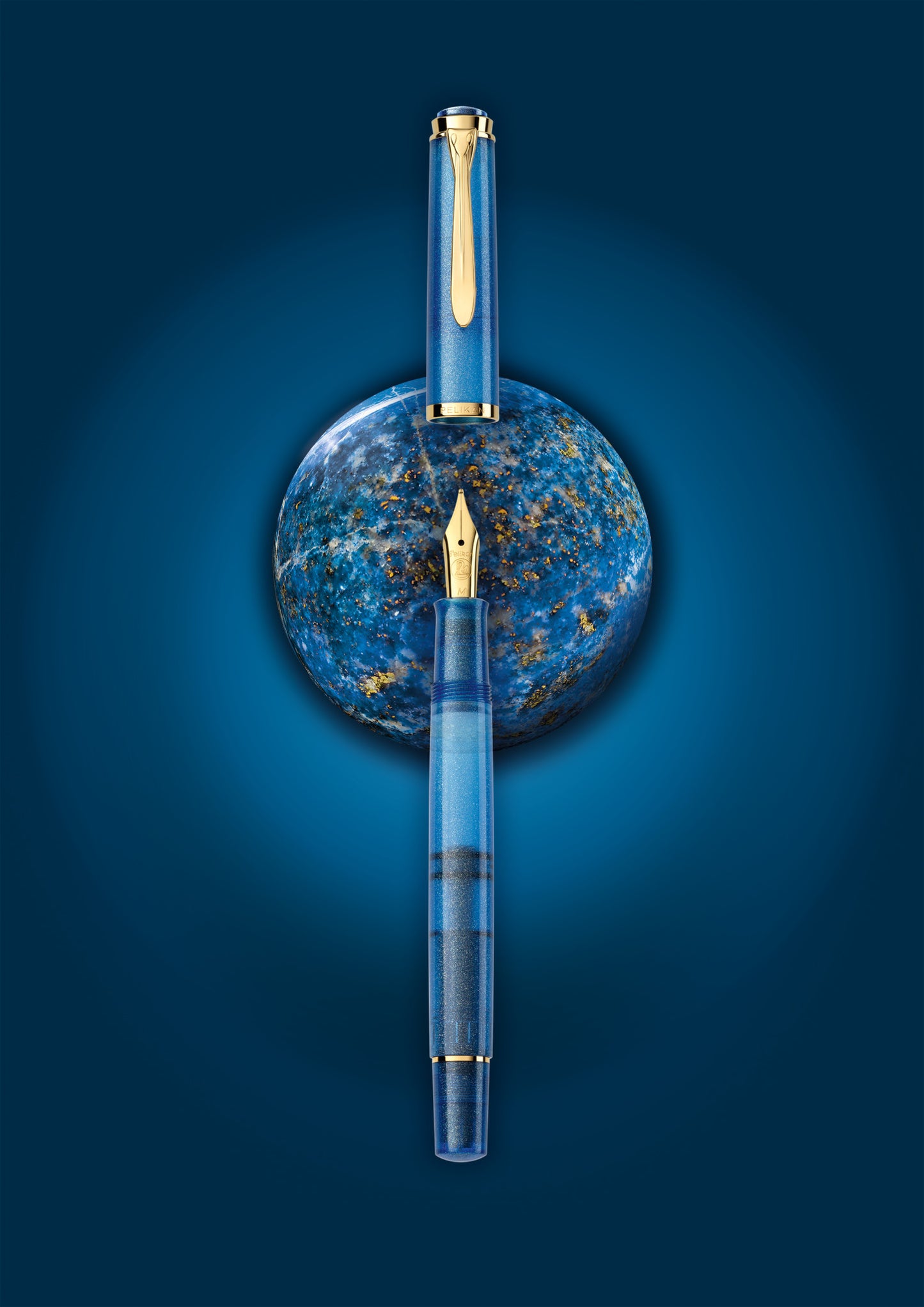 Classic M200 Golden Lapis Special Edition Fountain Pen