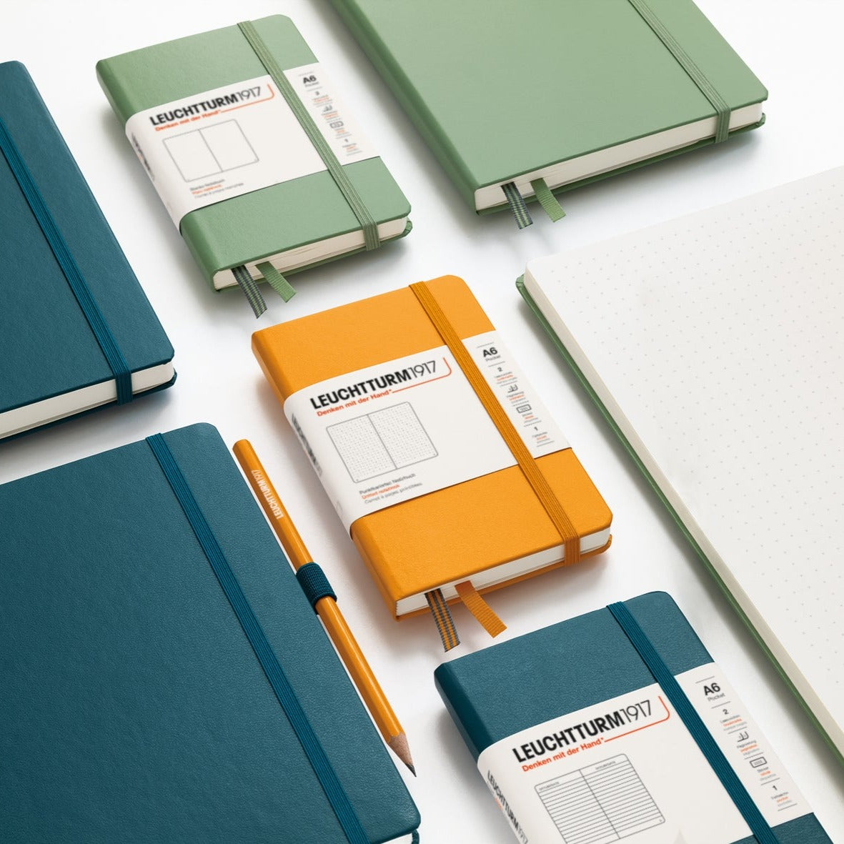 Pocket A6 Hardcover Notebook