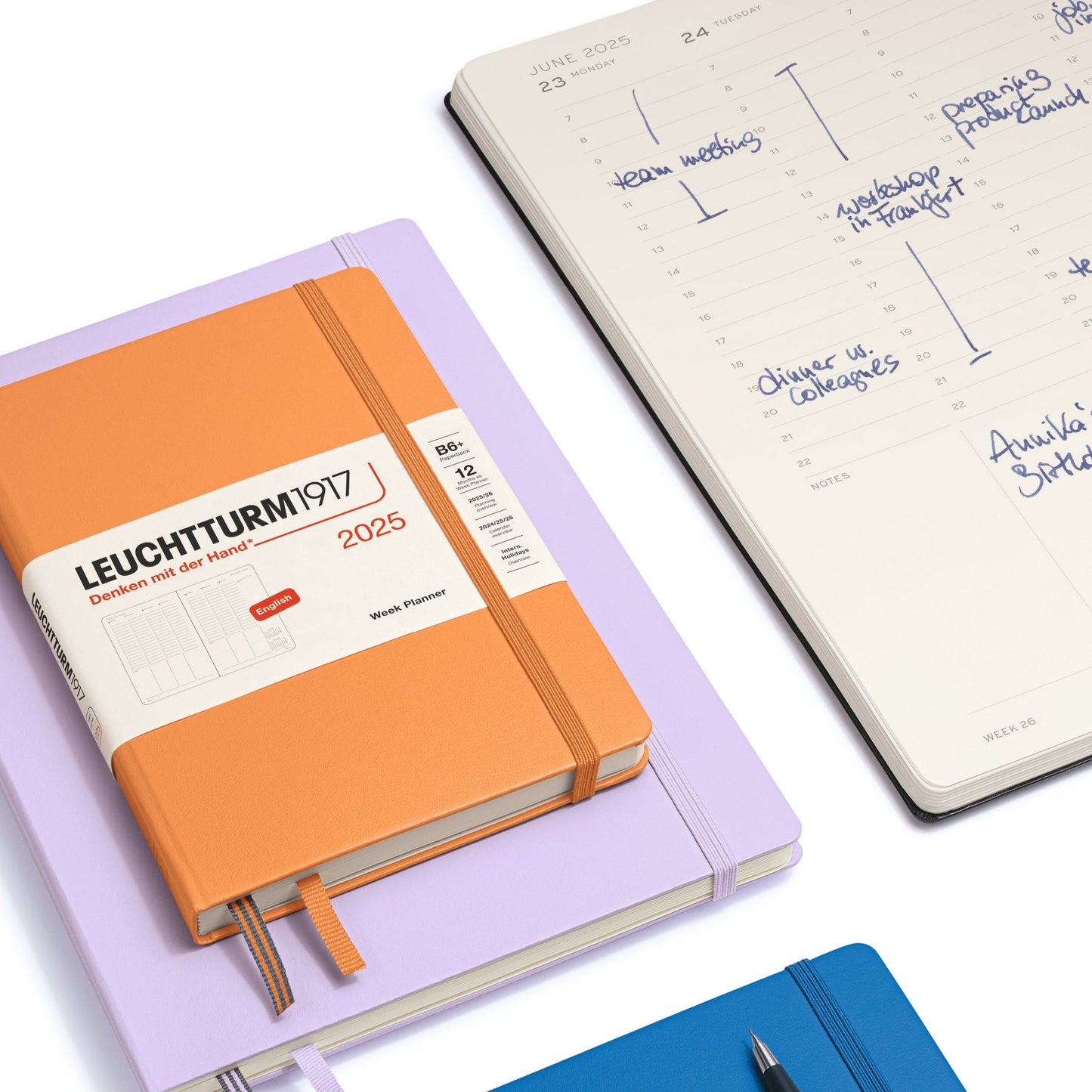 Vertical Week Planner 2025 Hardcover