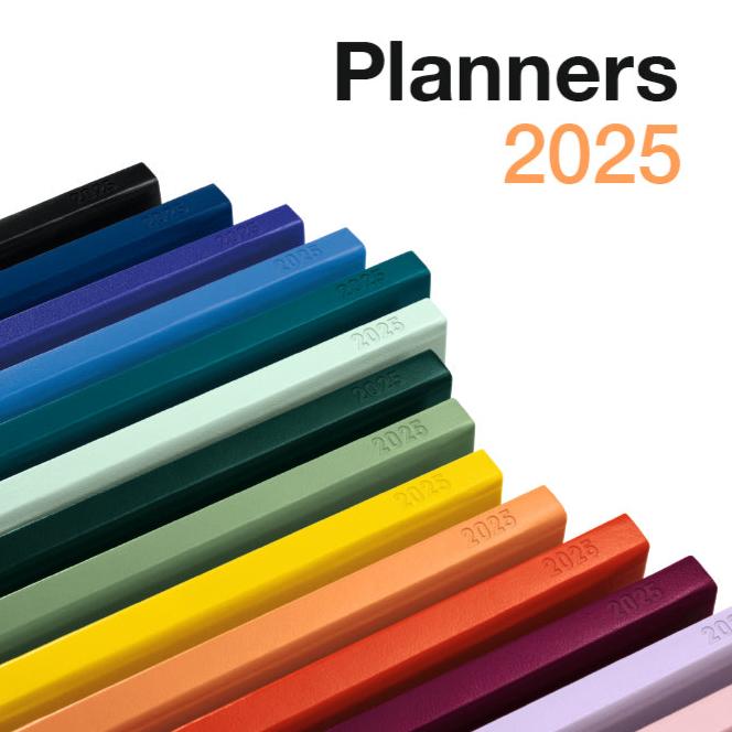 Weekly Planner & Notebook 2025 Hardcover