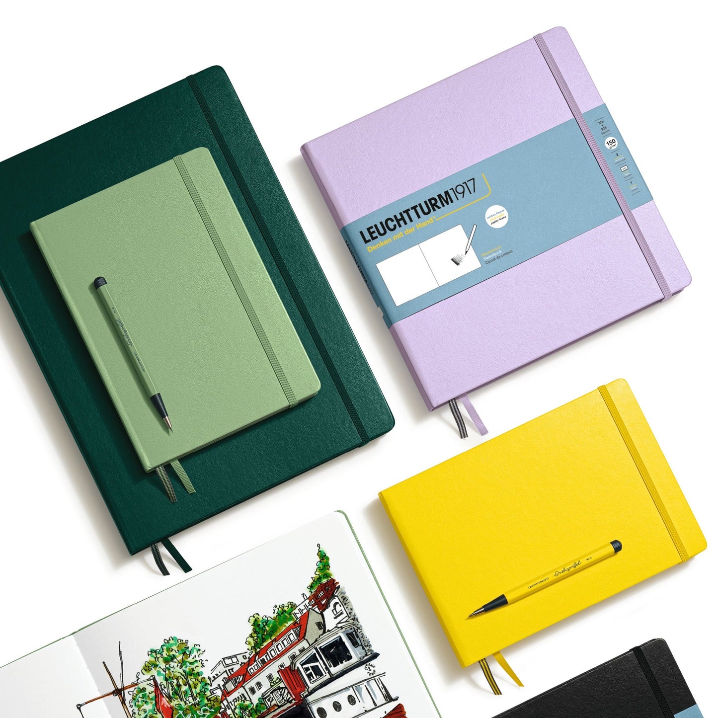 Medium A5 Hardcover Sketchbook
