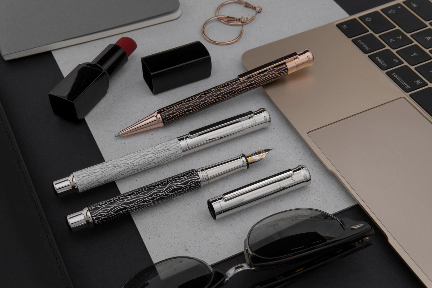 design04 Fountain Pen Wave Guilloche