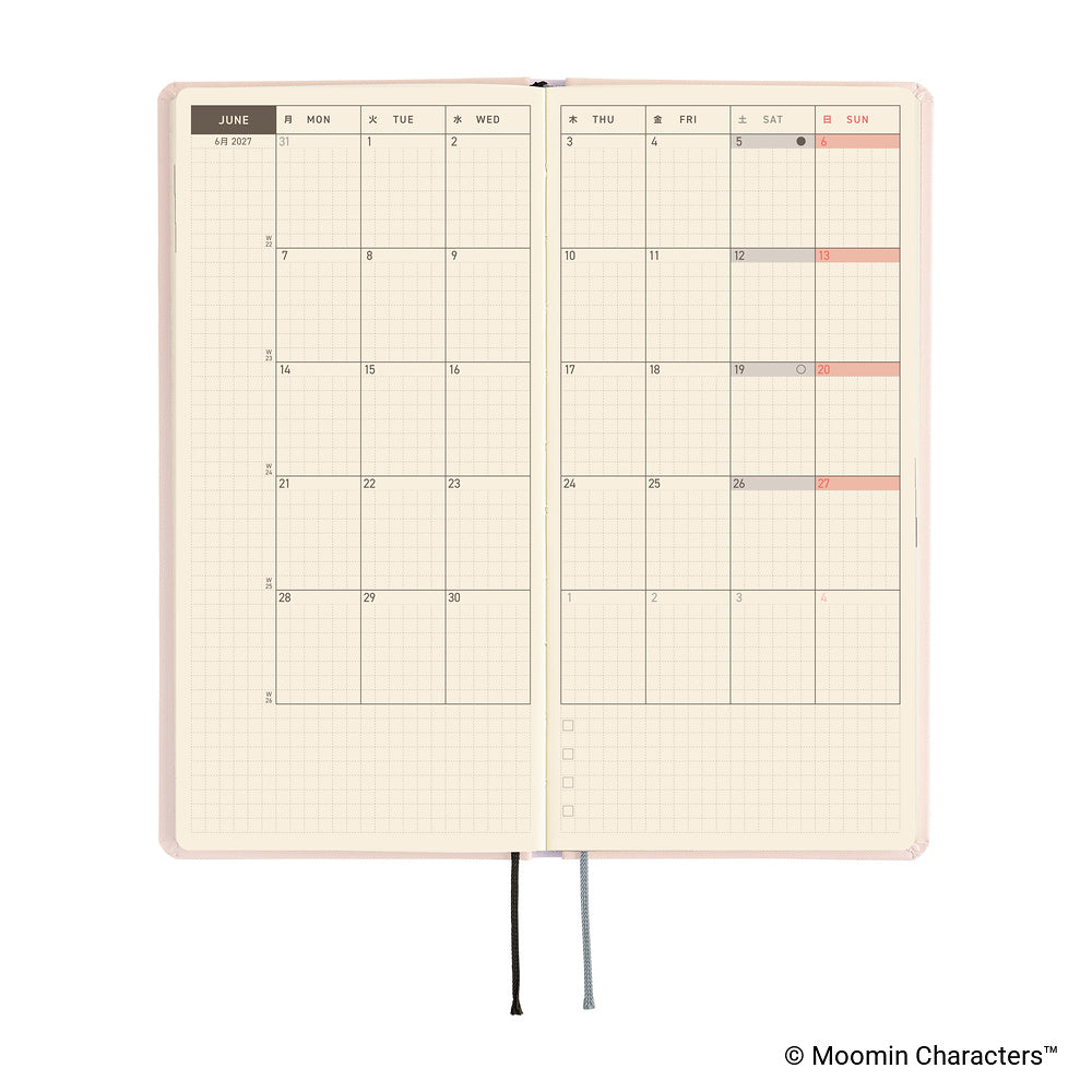 Moomin: At the Table | Weeks Planner 2027 English