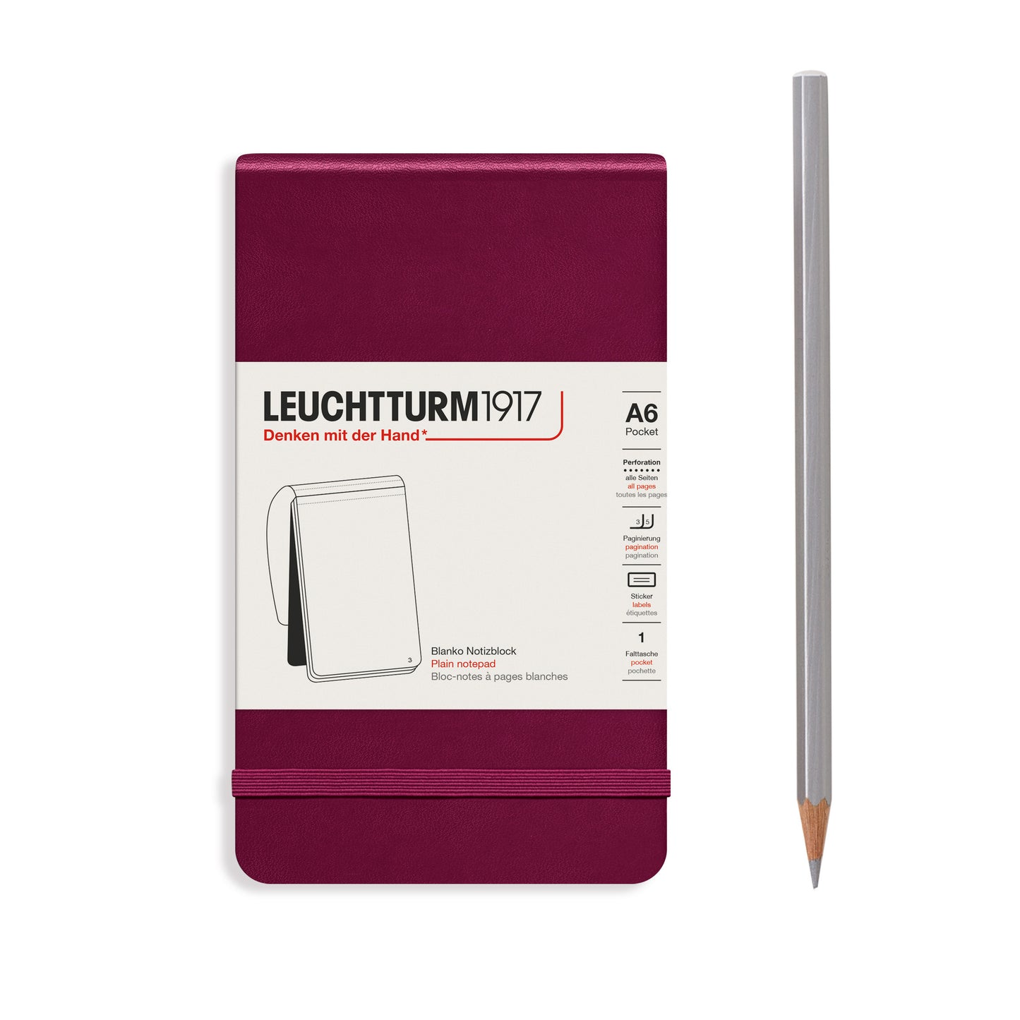 Pocket A6 Hardcover Notepad