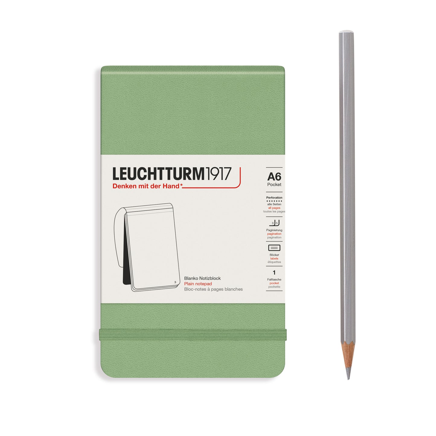 Pocket A6 Hardcover Notepad