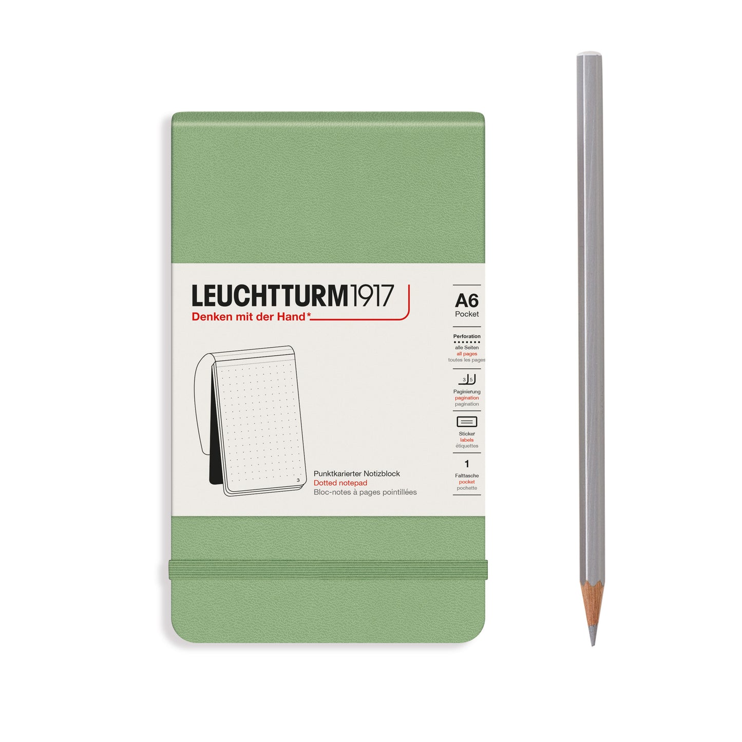 Pocket A6 Hardcover Notepad