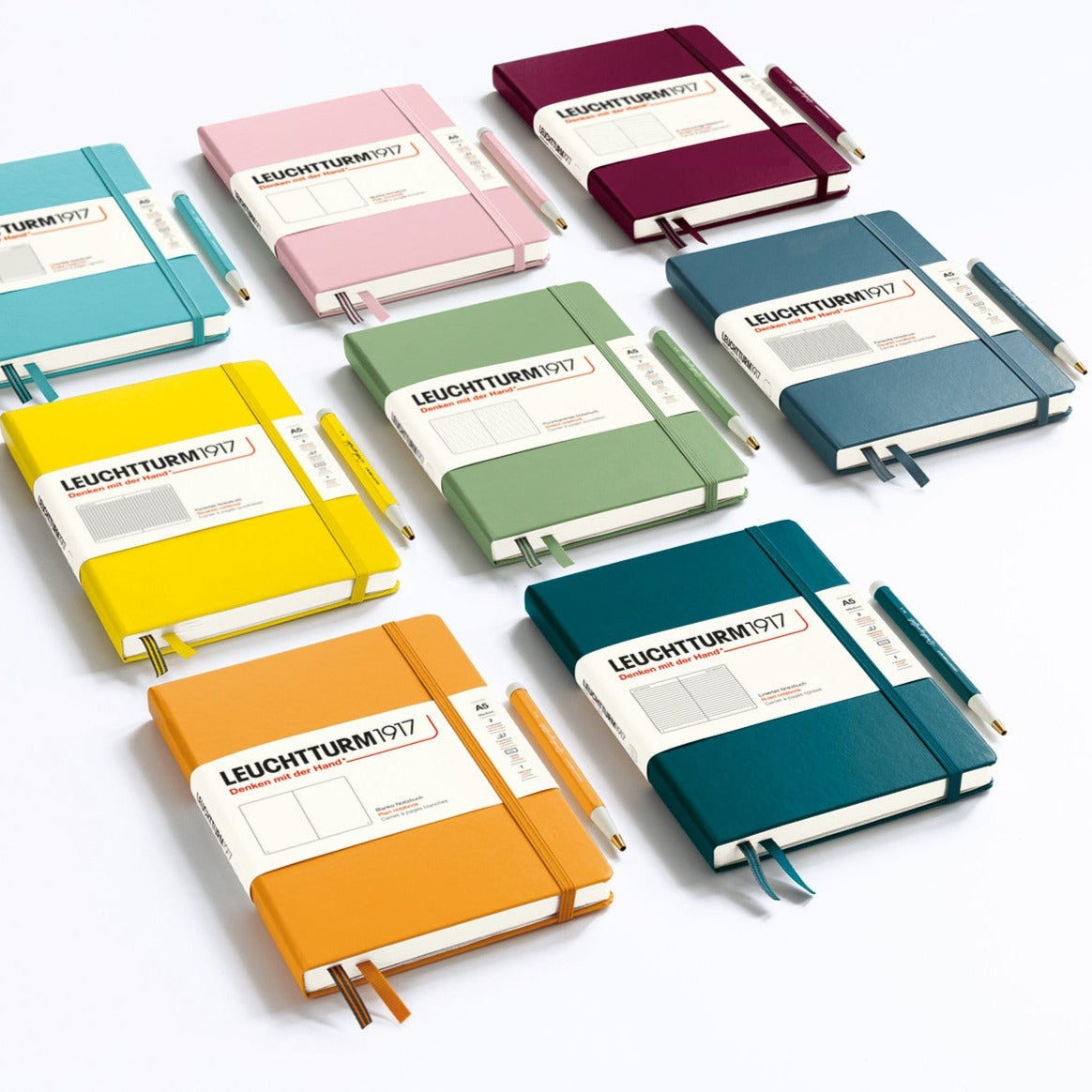 Medium A5 Hardcover Notebook