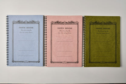 Twin Ring Ruled Notebooks C.D. Classic Design