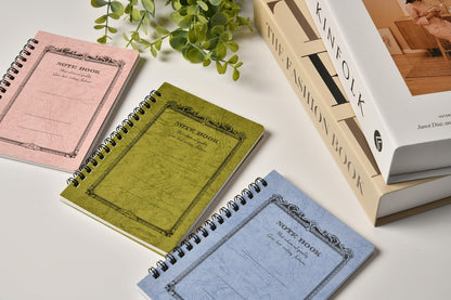 Twin Ring Ruled Notebooks C.D. Classic Design