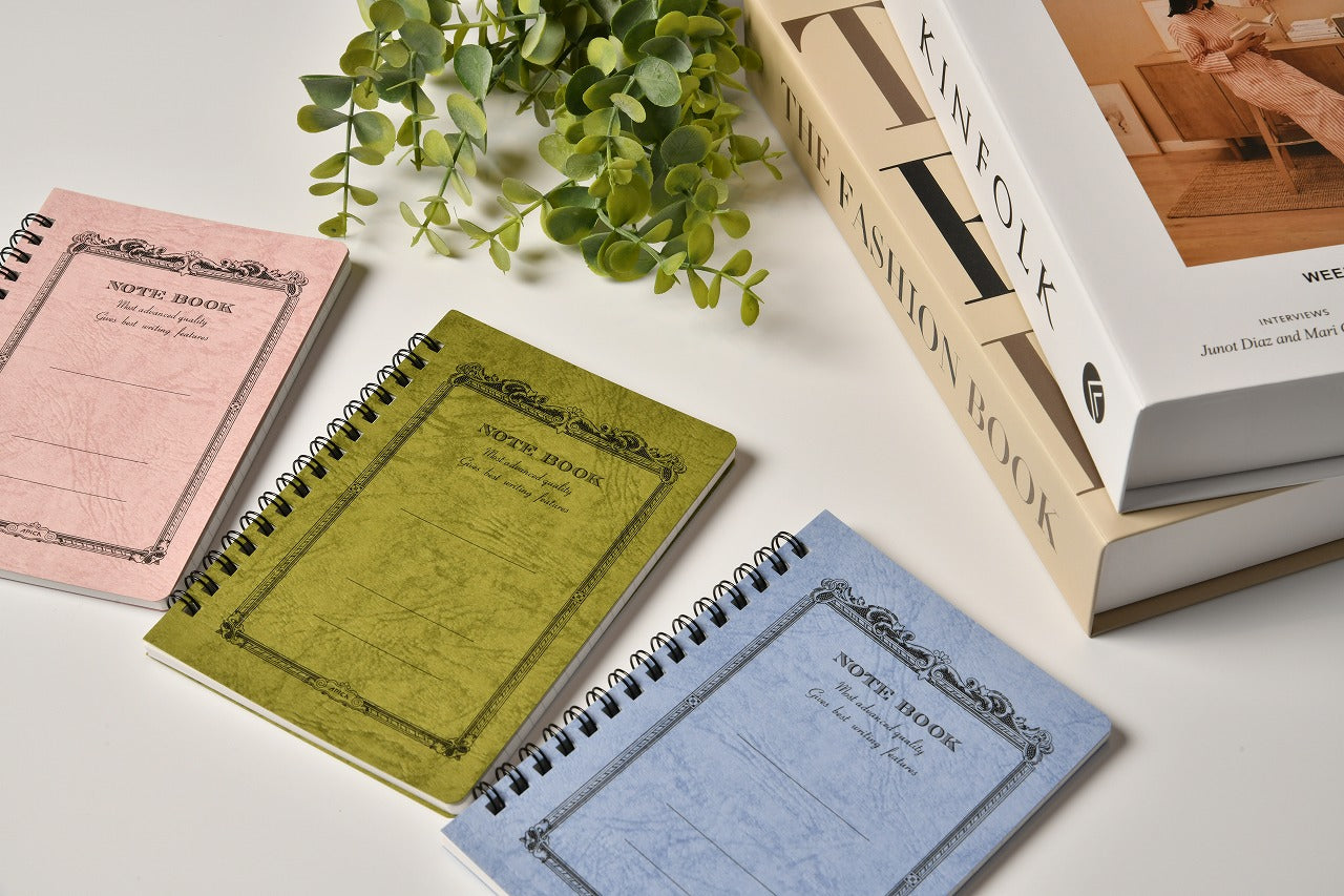 Twin Ring Ruled Notebooks C.D. Classic Design