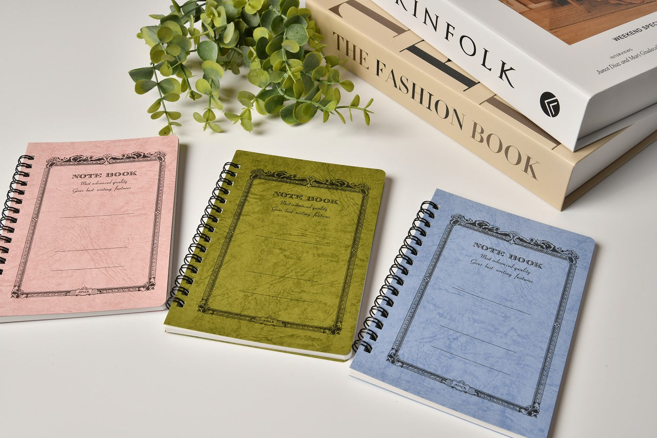 Twin Ring Ruled Notebooks C.D. Classic Design