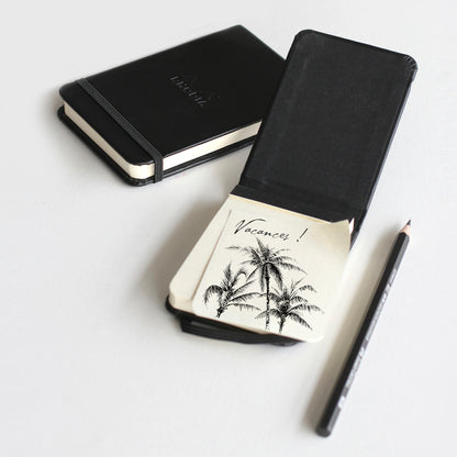 A6 Ruled Hardcover Notepad