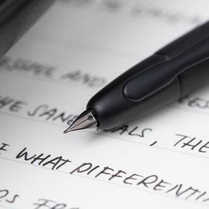 Capless Vanishing Point Matte Black Fountain Pen